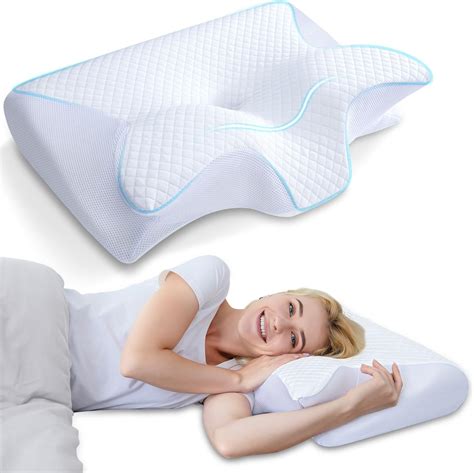 Elviros Orthopädisches Kissen aus Memory Foam Kopfkissen