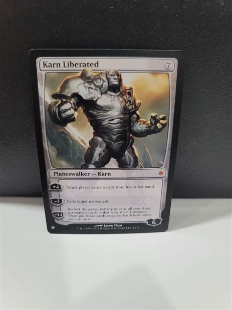 Karn Liberated Double Masters Nm Mtg Values Mavin