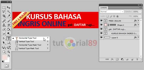 Cara Mudah Membuat Banner Dengan Photoshop Video Belajar Tutorial