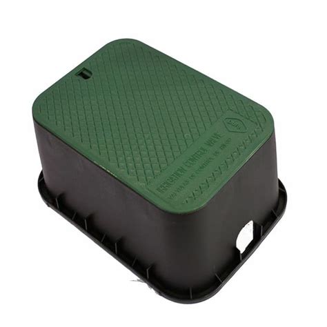 Amazon 12 X 17 X 12 Deep Rectangular Valve Box Black Box Green