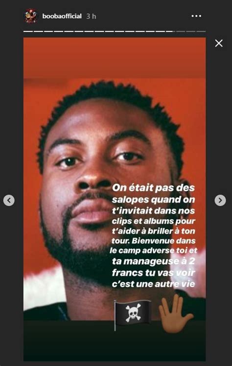 Booba Et Damso S Expliquent Suite Une Punchline Dans L Album De