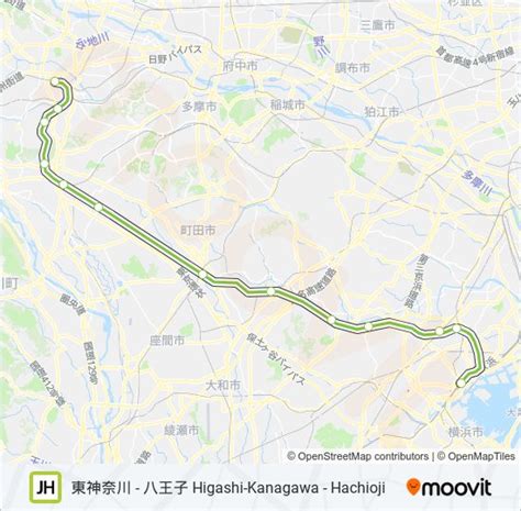 横浜線 Yokohama Line Route Schedules Stops And Maps 八王子 快速 Hachioji