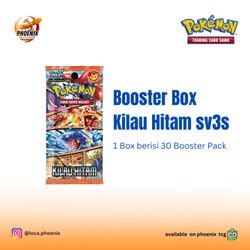 Jual Pokemon Kilau Hitam Booster Pack TCG Indonesia SV3S Jakarta