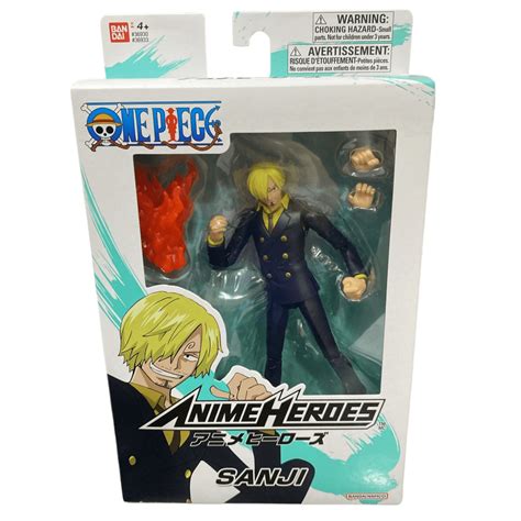 Boneco Anime Heroes Sanji One Piece Sunny Fátima Criança