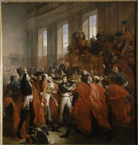 Bonaparte au Conseil des Cinq Cents 10 novembre 1799 Napoléon