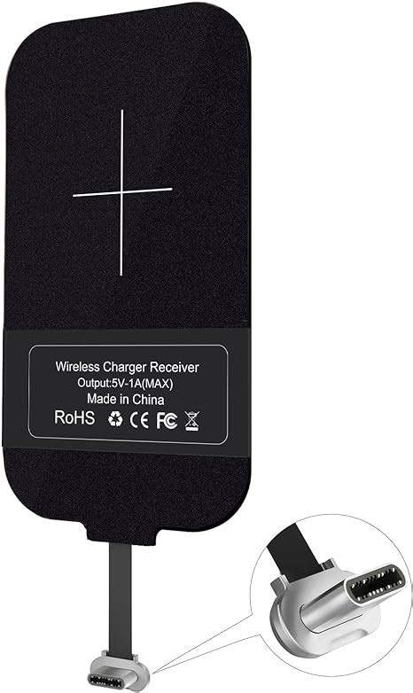 Amazon Nillkin Qi Receiver Usb C Thin Wireless Charging Receiver