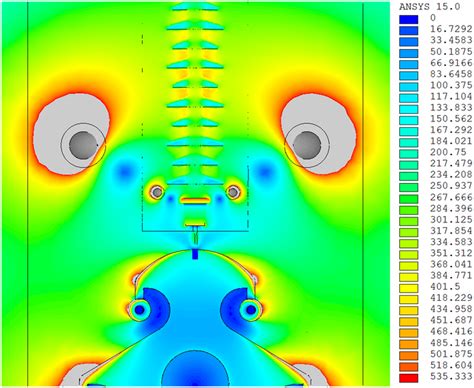 Electric Field Calculation And Grading Ring Design For Kv Four