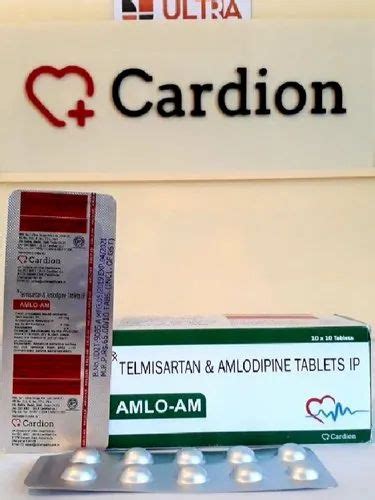 Amlo AM Telmisartan 40 Mg Amlodipine 5 Mg Tablet At Rs 650 Box In Panchkula