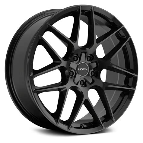 Motiv® 435b Foil Wheels Gloss Black Rims