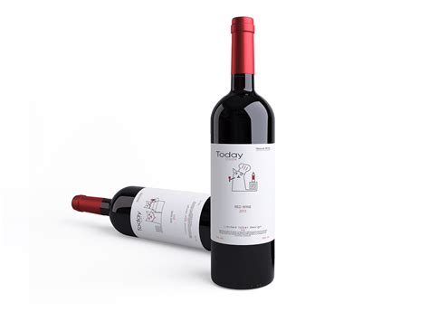 Wine label/Этикетка для вина on Behance