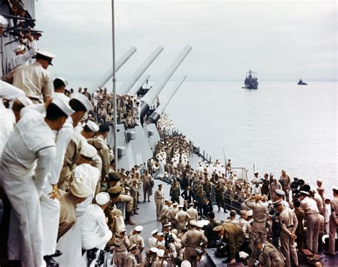 Usa C 4626 Surrender Of Japan Tokyo Bay 2 September 1945