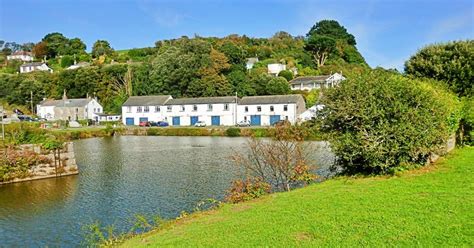 Mikes Cornwall Pentewan Beach Harbour Village And Sea