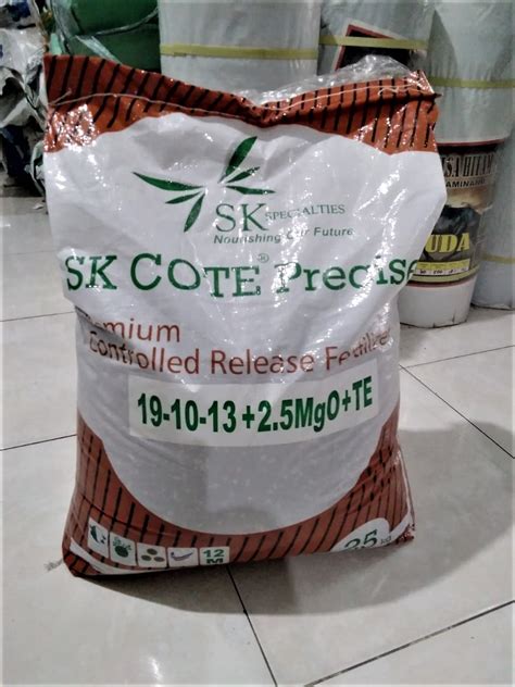 Jual Pupuk SK Cote Precise 19 10 13 2 5MgO TE 25kg 25 Kg Merah Slow