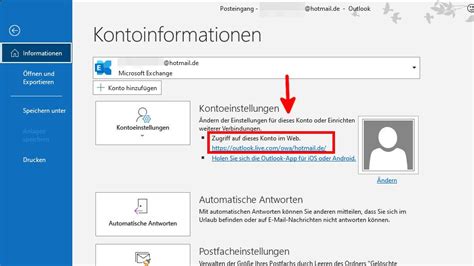 Outlook Passwort ändern so geht s