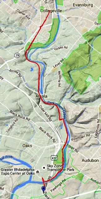 Southeastern PA Hiking: Perkiomen Trail - Valley Forge to Collegeville