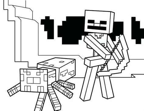 Disegni Di Minecraft Da Colorare E Stampare Wonder Day