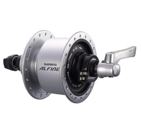 Shimano DH S501 Alfine Dynamo 32H Center Lock Hub Silver