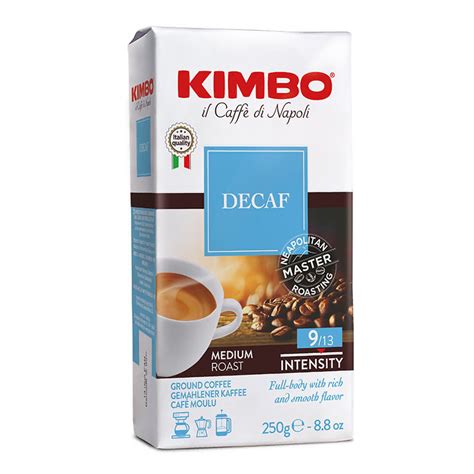 Кафе Kimbo Без Кофеин Мляно 250 г с цена от 10,99 лв. онлайн с доставка ...