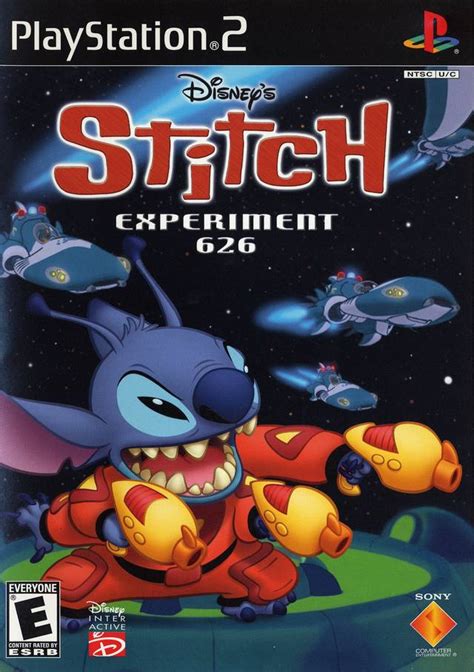 Disney's Stitch Experiment 626 Sony Playstation 2 Game