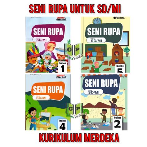 Jual Buku Seni Rupa Kelas Sd Kurikulum Merdeka Terbaru