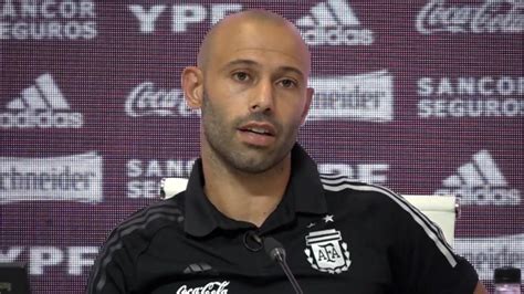 Aseguran Que Javier Mascherano Insiste Con Renunciar A La Selección Sub