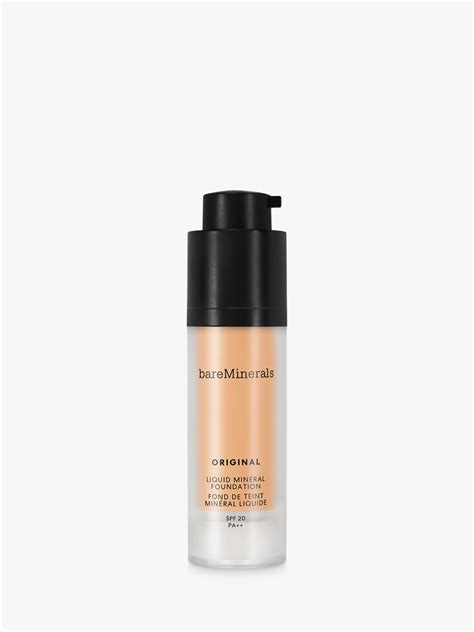 bareMinerals ORIGINAL LIQUID MINERAL Foundation SPF 20, Medium Beige at ...