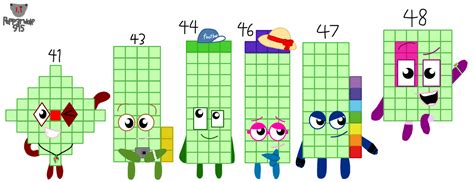 More Fanmade Numberblocks By Pepp3rwolf915 On Deviantart