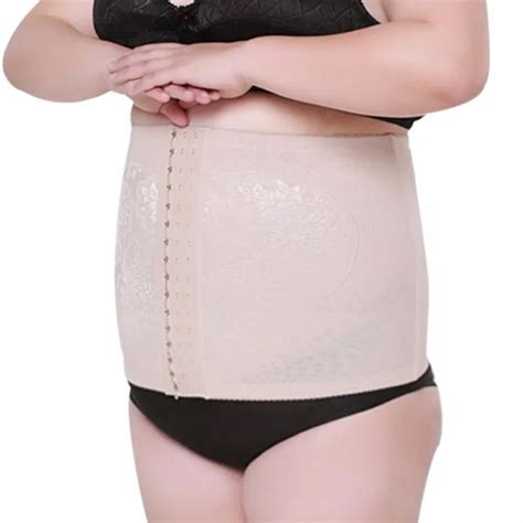 Large Plus Size Belly Slimming Band Waist Corset Belt Slimming Shapewear Body Girdles For Women