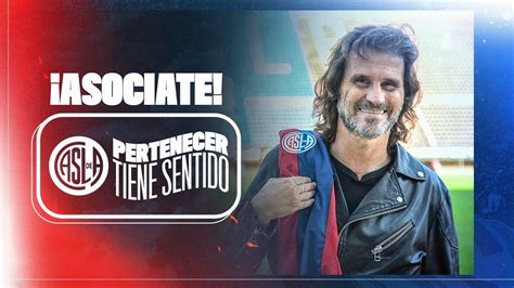 Insúa El Gran Protagonista De La Nueva Campaña De Socios De San Lorenzo Vamos Ciclón