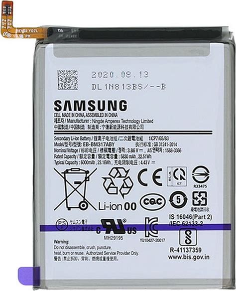 Samsung Galaxy M Batterij Origineel Eb Bm Aby Eenvoudig