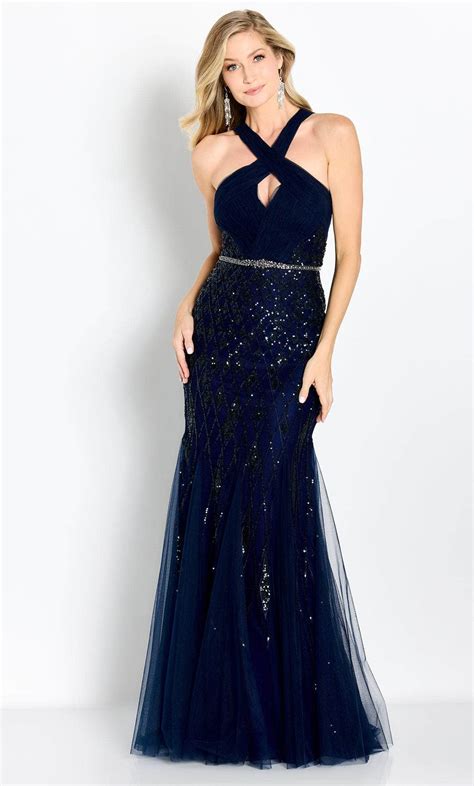 Cameron Blake CB759 - Bow Cutout Evening Gown – Couture Candy