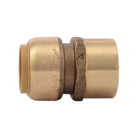 SHARKBITE Female Adapter Brass Push To Connect X FNPT For 3 4 In