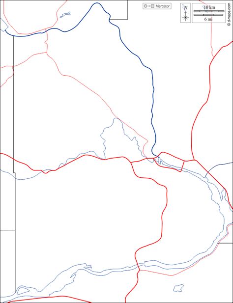 Condado De Benton Mapa Livre Mapa Em Branco Livre Mapa Livre Do