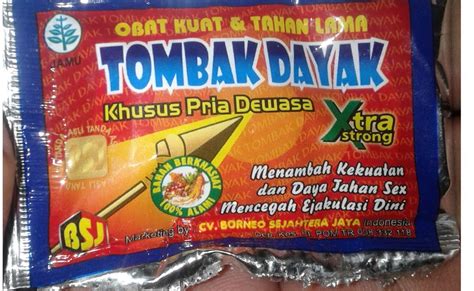 Obat Kuat Dan Tahan Lama Tombak Dayak Khusus Pria Dewasa Menambah