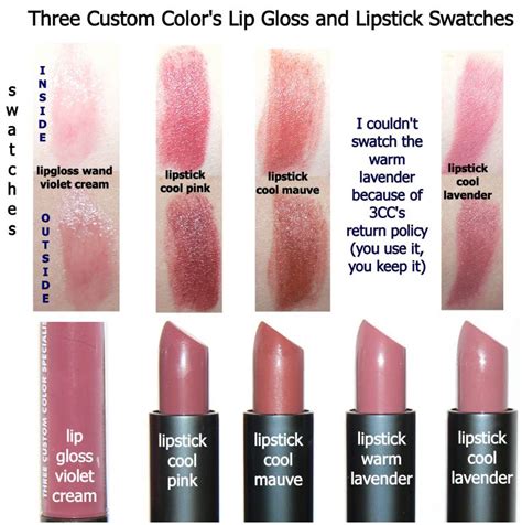 Three Custom Color Specialists Lip Gloss - Reviews | MakeupAlley