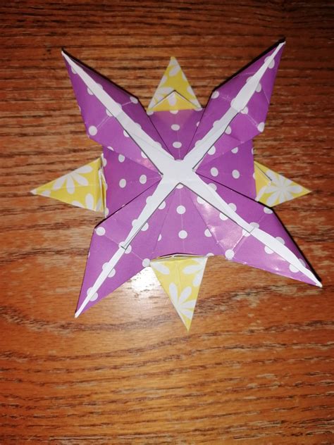 Origami 8 Pointed Star Rorigami