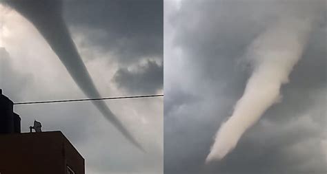 Tornado Sorprende A Tapat Os En Zmg Protecci N Civil Explica