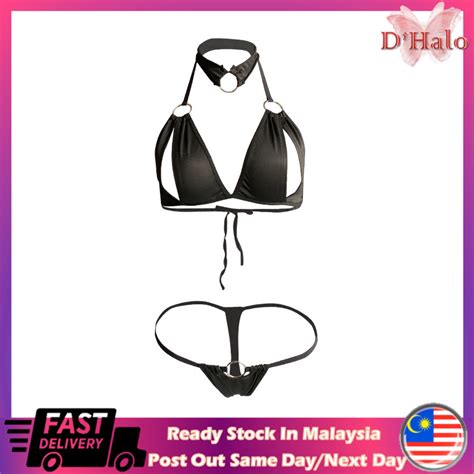 Ready Stocksy Lingerie Set Bra G String Nightwear Shopee Malaysia