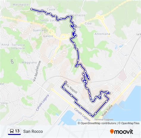 Linea 13 Orari Fermate E Mappe San Rocco Aggiornato