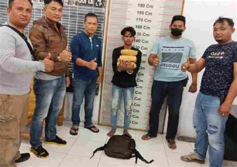 Hendak Transaksi 5 Kg Ganja Pria Aceh Diciduk Polisi Saat Tunggu