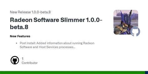 Radeon Software Slimmer 1.0.0 beta 8 released : r/Amd