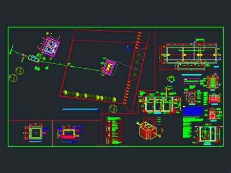 Conjunto Hidrosanitario Combustible En Autocad Cad 359 37 Kb Bibliocad