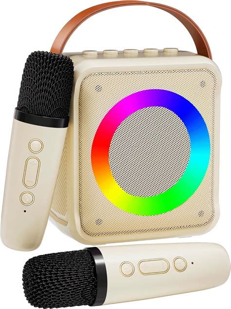 Amazon VERKB Mini máquina de karaoke para niños y adultos altavoz