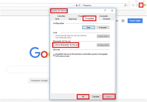 Como Desativar Pop Ups No Internet Explorer Internet Tecnoblog