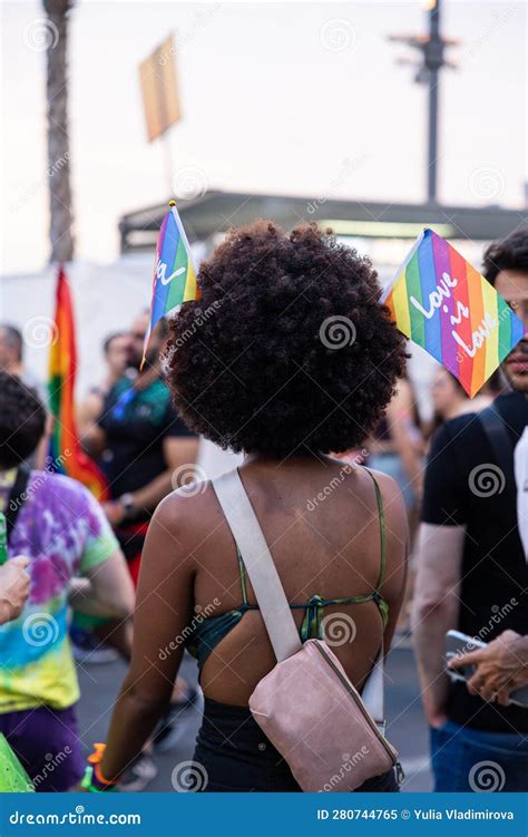 Lgbtq Pride Parade Tel Aviv Israel 08 June 2023 Editorial Image Image Of Symbol Telaviv