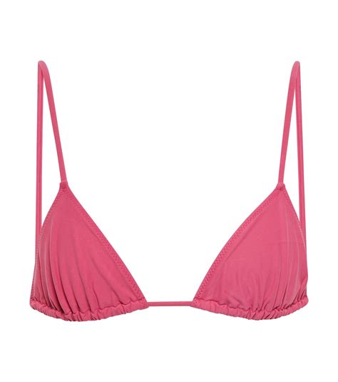 Equator Bikini Top In Pink Tropic Of C Mytheresa