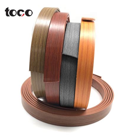 Toco High Quality 1 2mm Thickness Furniture PVC ABS Matching PVC Tape