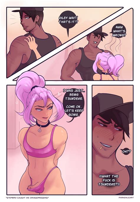 Stepbro Caught Me Crossdressing Page 14 By Parkdaleart Hentai Foundry