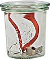 Weck Airtight Clip Close Sealed Ml Jar With Lid Mm Pack Of