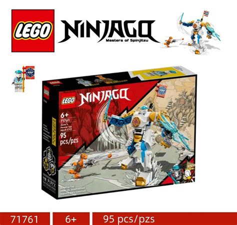 LEGO Ninjago 71761 Zanes Power Up Mech EVO 100 Original LEGO Lazada